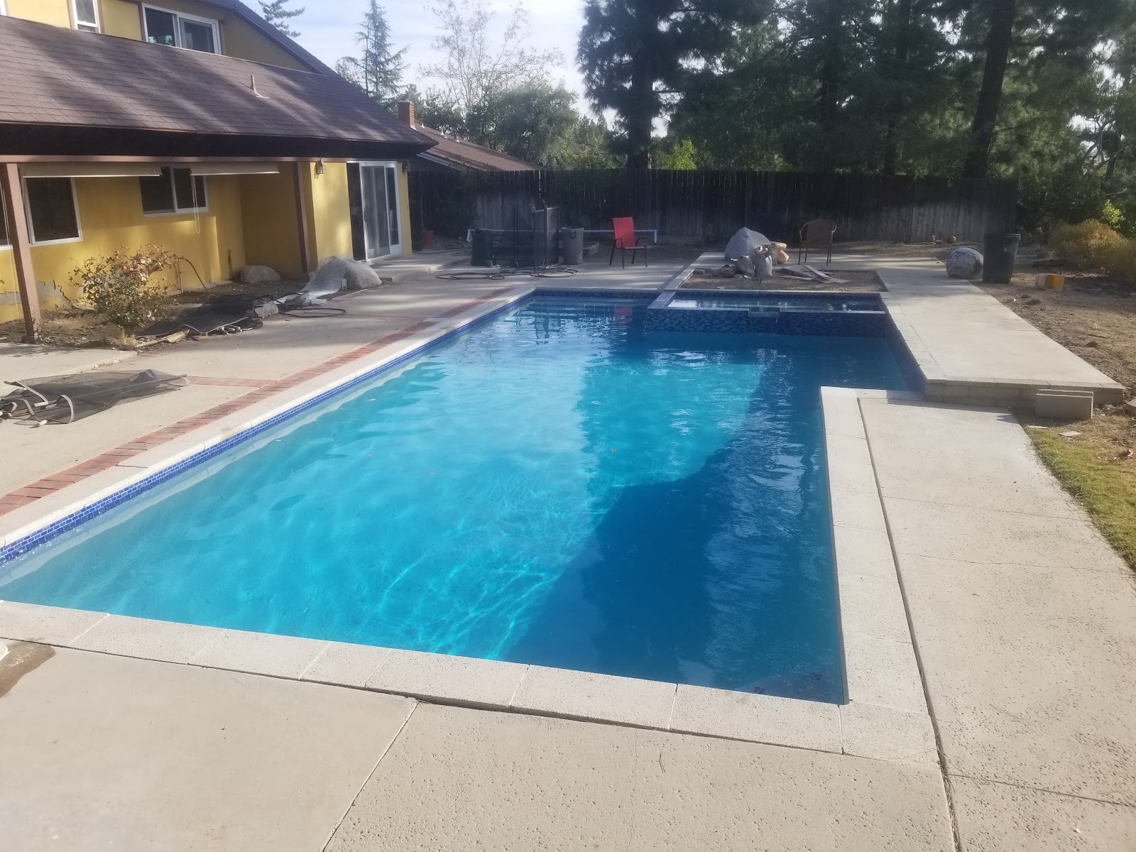 Complete Pool Remodel with New Deck — Redondo Beach